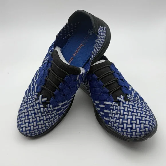 Bernie‎ Mev Victoria blue reflective 38 shoe