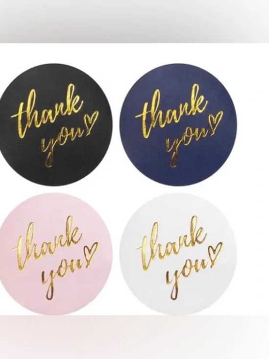 2/$13 (20)Large 20x16 White Poly Mailers Peel & Seal, Plus 500 Thank You Sticker