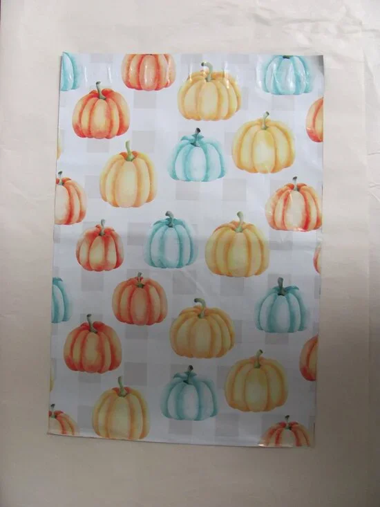 PUMPKIN POLY MAILERS 10 X 13 NEW