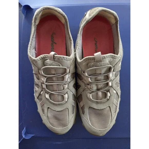 Skechers Womens Shoes Size 7‎ Taupe Beige