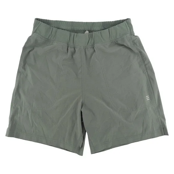 Free Fly Mens Large Breeze Active Short Green Lined 7