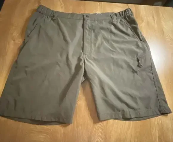 Wrangler Men's Performance Outdoor Utility Shorts with Side Elastic and Zipper P