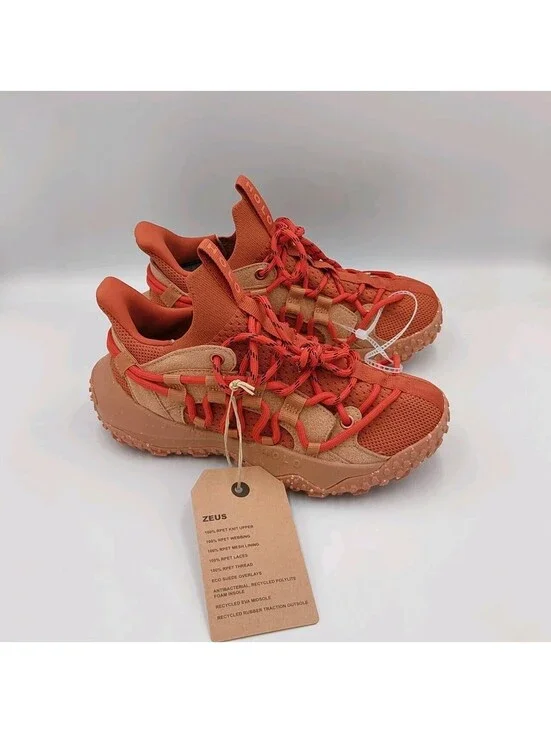 HOLO Footwear Women Zeus Terracotta Trail, Hiking Sneakers, Size 16, NWT, No Box