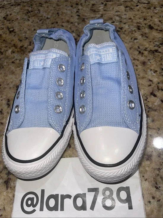 Converse All Star Shoreline Slip-On Sneakers in Light Blue
