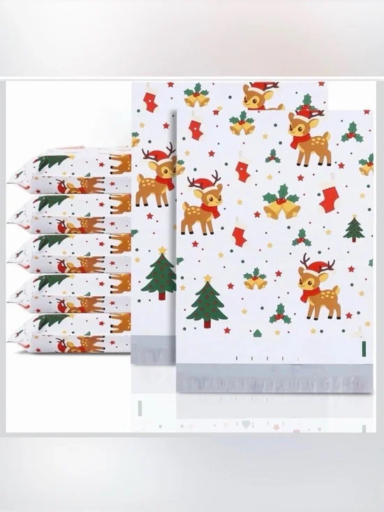 144PC Bundle: 10x13 Poly Mailers & 119 Thank You Stickers Shipping Bundle