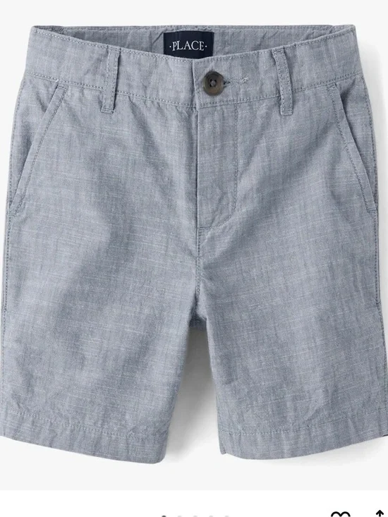 NEW The Children's Place Boys' Textured Chino Shorts size:10