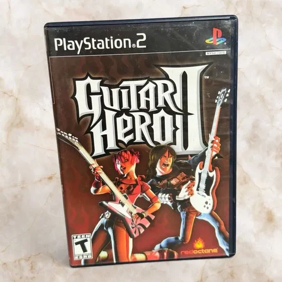 PlayStation 2 - Guitar Hero 2 - Case/Manual/Disc - Complete