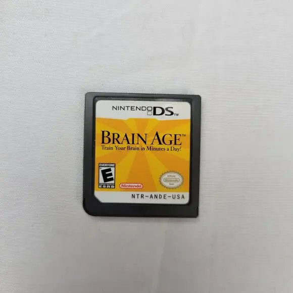 Brain Age Cartridge Nintendo DS