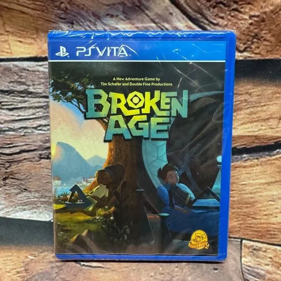 Broken Age Limited Run #61 PS Vita Video Game Adventure Puzzle