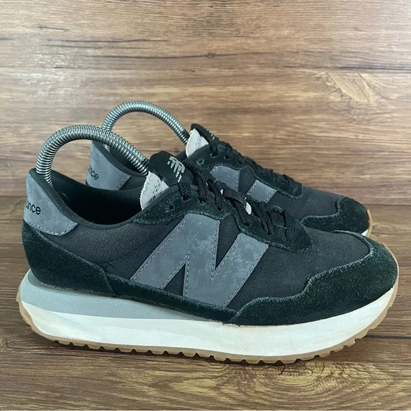 New Balance 237 Black Low Top Sneakers‎ Women’s Size 7 Shoes