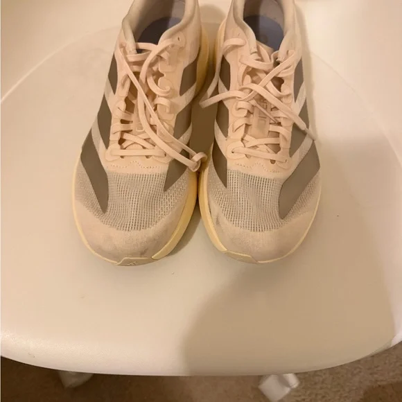 Adidas  Beige Women's Running Sneakers
