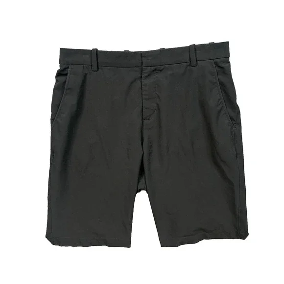 Nike Shorts Mens M Medium Black Dri Fit Performance Golf Chino Moisture Wicking