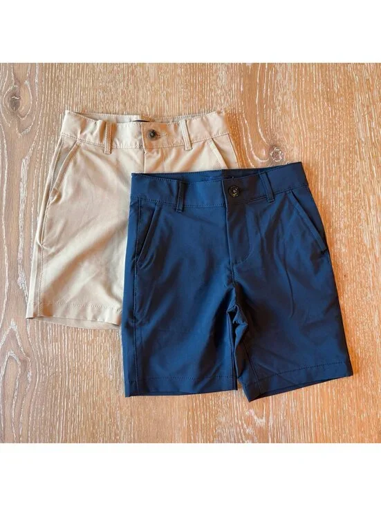 The Children’s Place Navy Blue and Khaki Shorts Bundle 4T