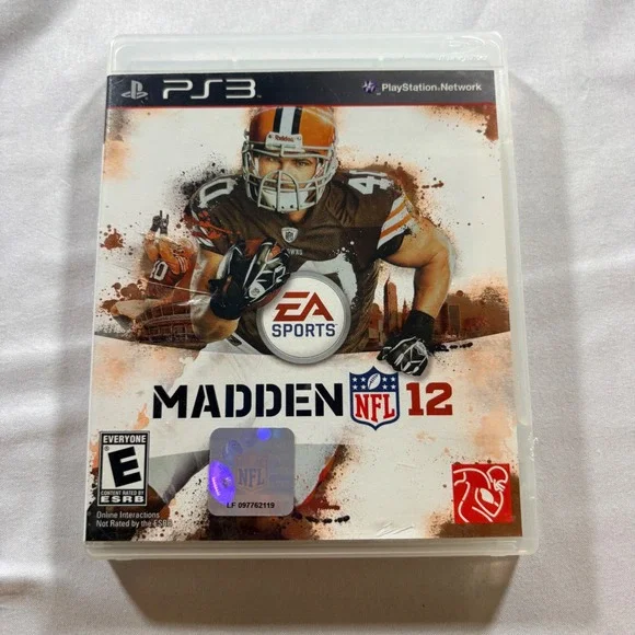 EA Sports Madden NFL 12 Sony PlayStation 3 PS3 Football Game Complete CIB