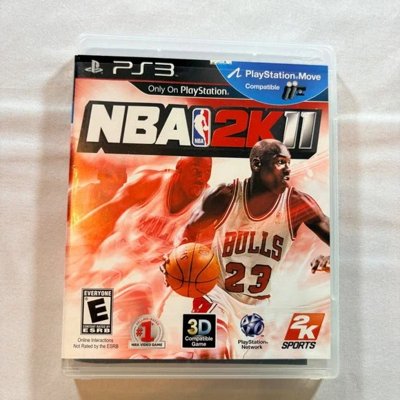 2K Sports NBA 2K11 Sony PlayStation 3 PS3 Michael Jordan Basketball Video Game