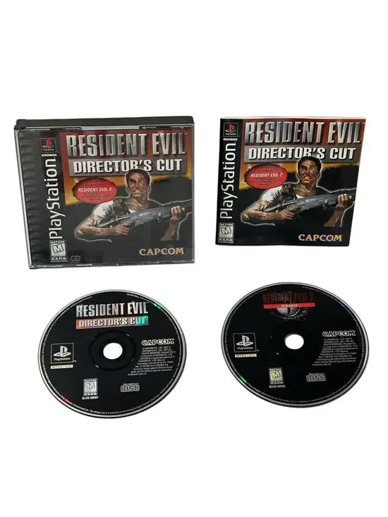 Resident Evil Director's Cut (PlayStation 1 PS1) CIB w/ Reg Card - Excellent