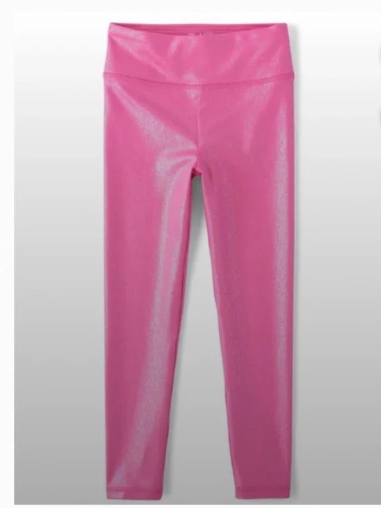 The Children’s Place Girls HI-Shine Pink Leggings Size Medium (7-8) NWT