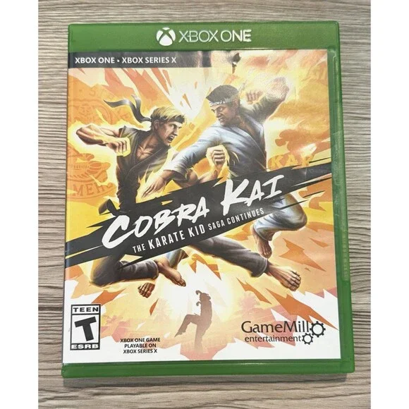 Cobra Kai The Karate Kid Saga Continues Xbox One Xbox Series X Game Complete