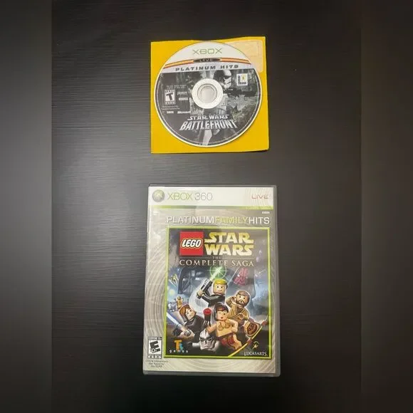LEGO Star Wars Complete Saga Xbox 360 & Star Wars Battlefront for Xbox