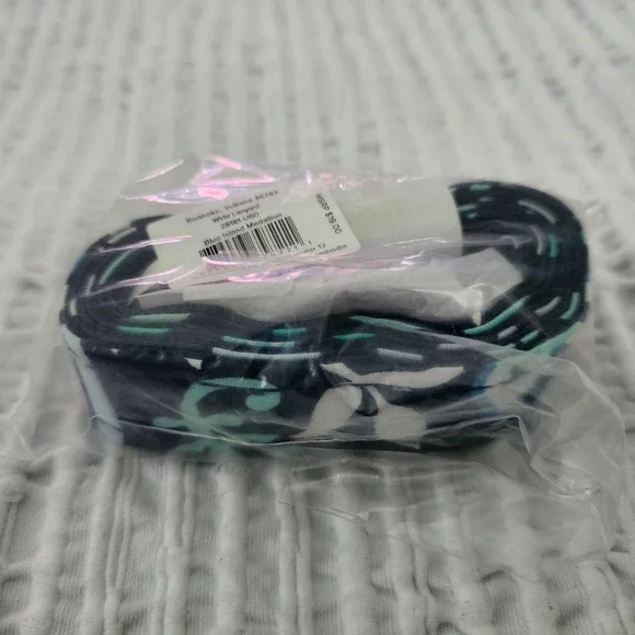 Vera Bradley Wide Lanyard Blue Island Medallion Navy Teal Floral 28181-U60 NEW