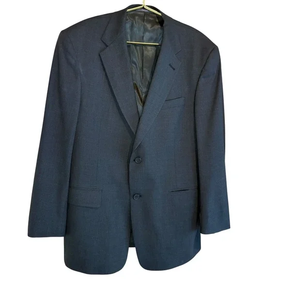 Hart Schaffner Marx Two Button Business‎ Suit Coat Jacket Sport coat 42R EUC