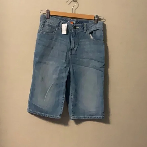 Blue Denim Shorts