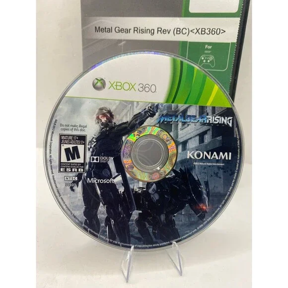 Metal Gear Rising: Revengeance (Xbox 360) Disc only clean