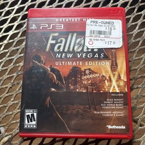 Fallout: New Vegas - Ultimate Edition (Sony PlayStation 3, 2012) Greatest Hits