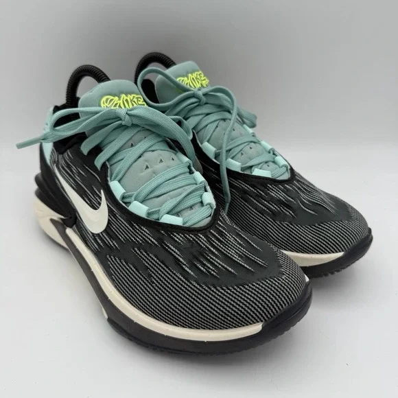 Women's Nike Air Zoom GT Cut 2 Swoosh Fly Gray Mint Basketball Shoes Size 8