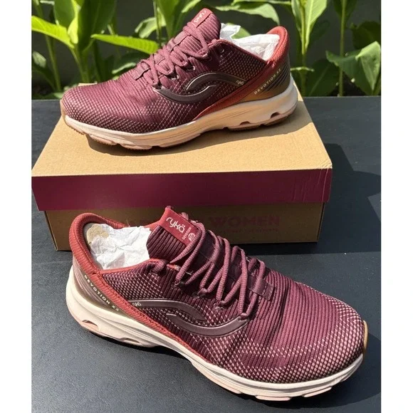 Ryka Devotion X 2 Women's Fashion Sneakers Windsor Red Size 12W NIB