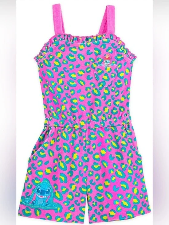 Disney Stitch Romper Cover-Up for Girls