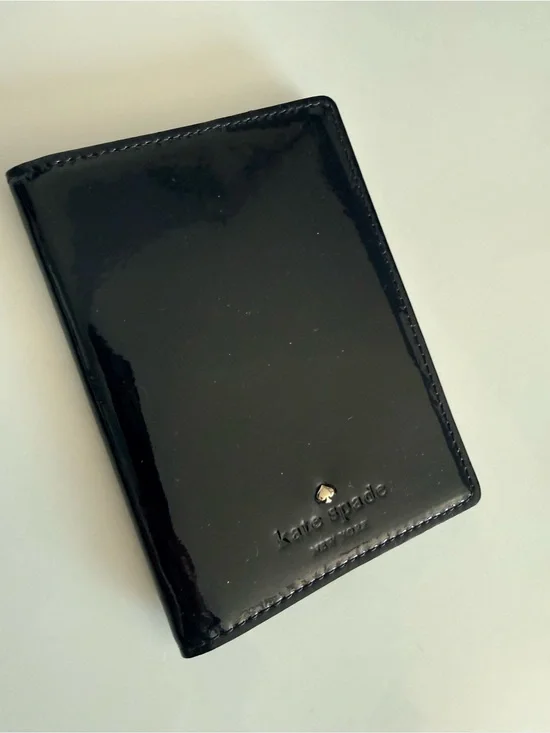 kate spade Cream Passport Holder