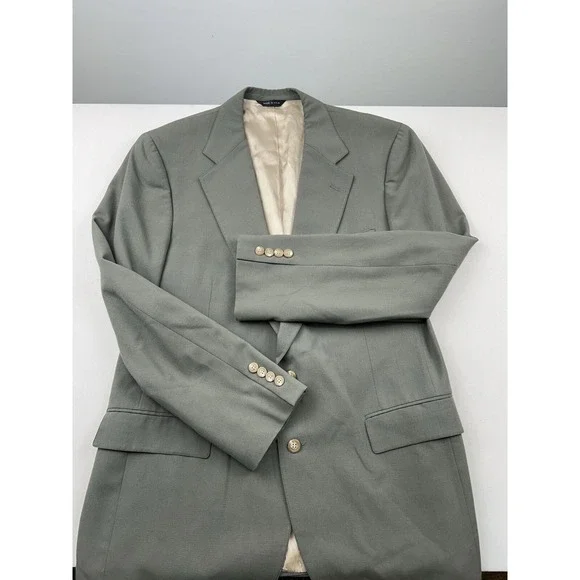 Ralph Lauren Polo University Club Blazer Mens 42L?‎ Green Jacket Sport Coat
