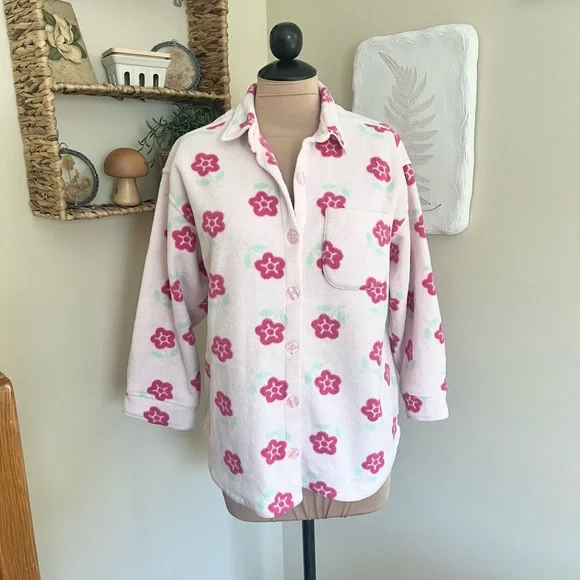 The Children's‎ Place Pink Floral Fleece
