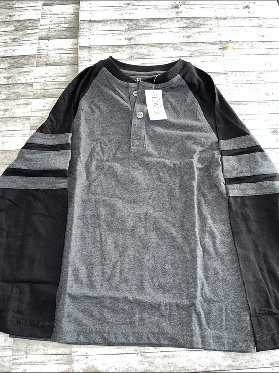 The Children's Place Two-Tone - Gray & Black