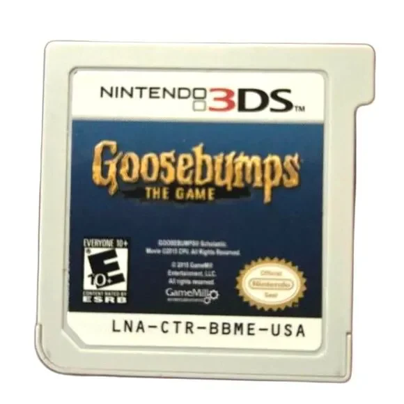 Goosebumps: The Game Nintendo 3DS (Cartridge Only) Tested