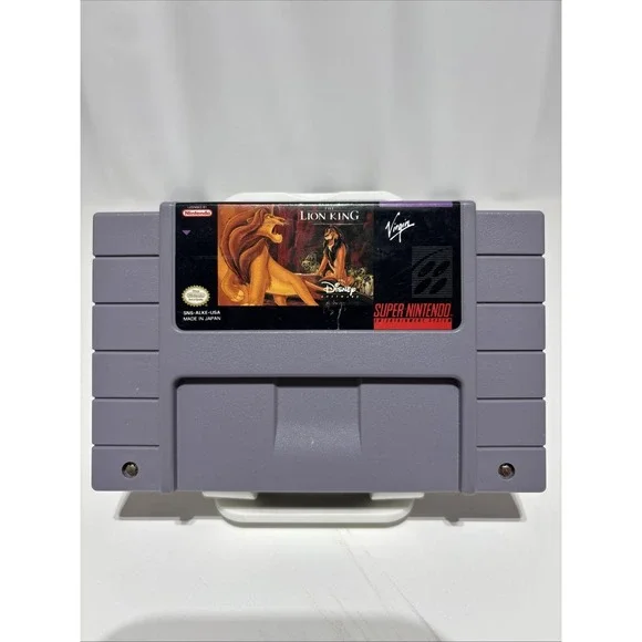 Nintendo SNES The Lion King GAME CARTRIDGE ONLY Tested Works‎ Disney
