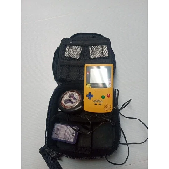 Pokemon Gameboy Color Battery Pack And Headphones Tested