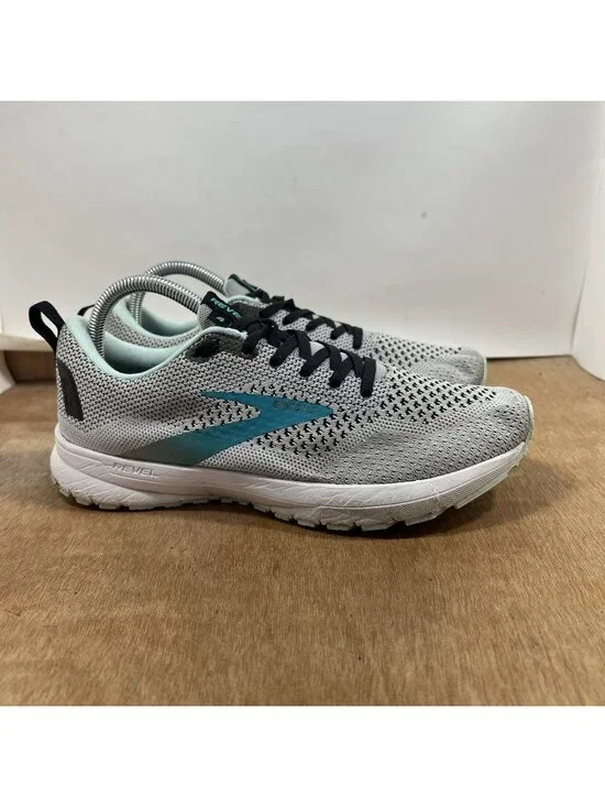 Brooks Revel 4 Women Size 8.5 Grey Running Shoes Sneakers