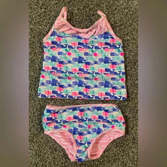 Vineyard Vines Baby Girls 2 Piece Bikini Bathing Suit