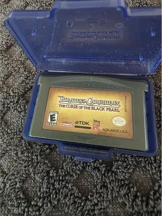 Pirates of the Caribbean Curse of Black Pearl GBA Game Boy Advance Cart Only