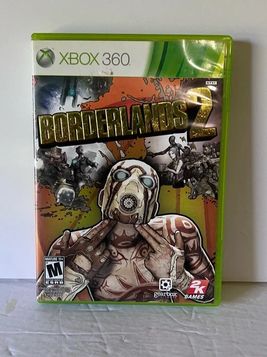 Xbox 360 Game Borderlands 2 with Booklet Tested and Works