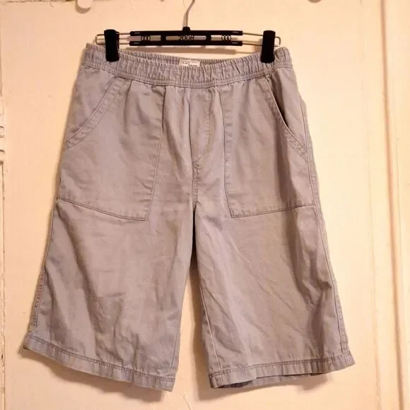 Gray Boys shorts Bermuda style