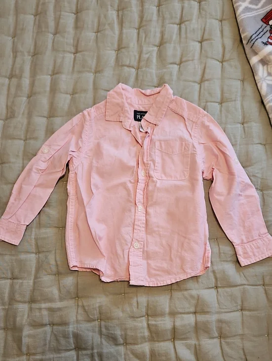 The Children's Place Soft Pink Button-Down Shirt