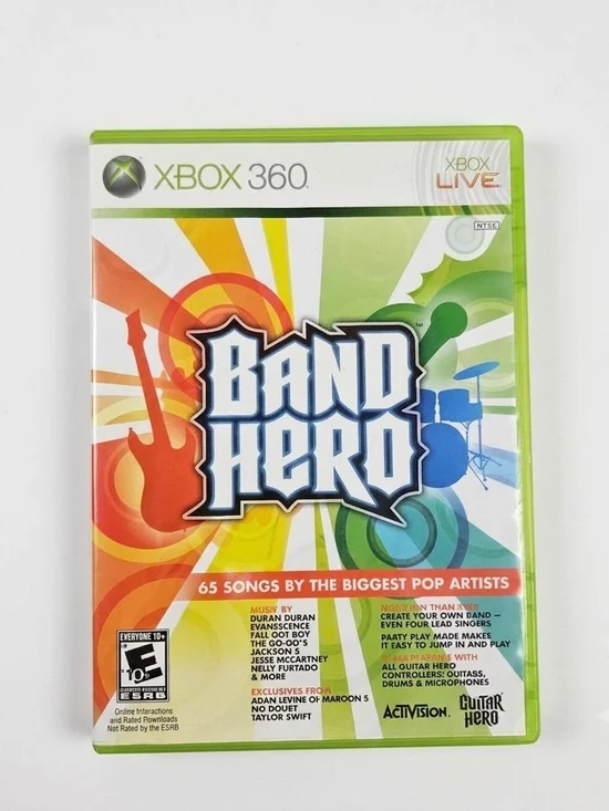 Band Hero Xbox 360 Game