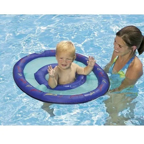 SwimWays Swim Steps 1 Swimming Floatation Devices Baby Spring Float 9-24 Months