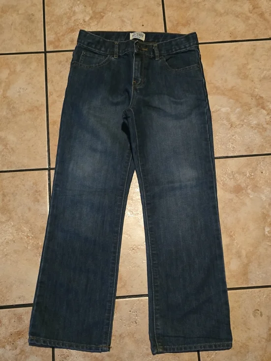 The Children's Place Dark Blue Straight-Leg Kids Jeans