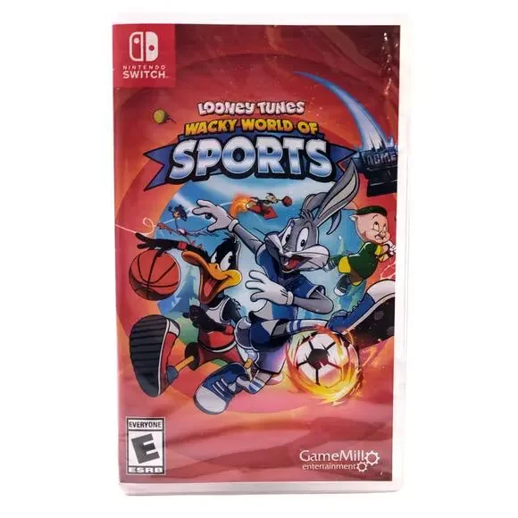 Looney Tunes Wacky World Of Sports Nintendo Switch Brand New Sealed Game Mill