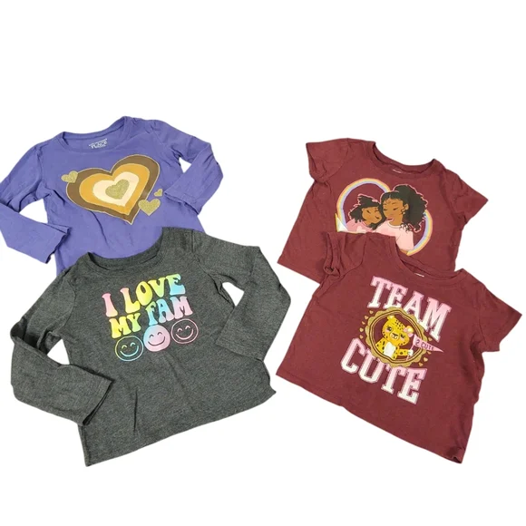 Bundle of The Children's PLACE Girls Tops Size 18-24 mo's.