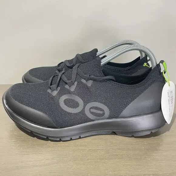 OOFOS Womens Size 9.5 Shoes NEW with Tags OOMG Sport LS Black 5076 Recovery